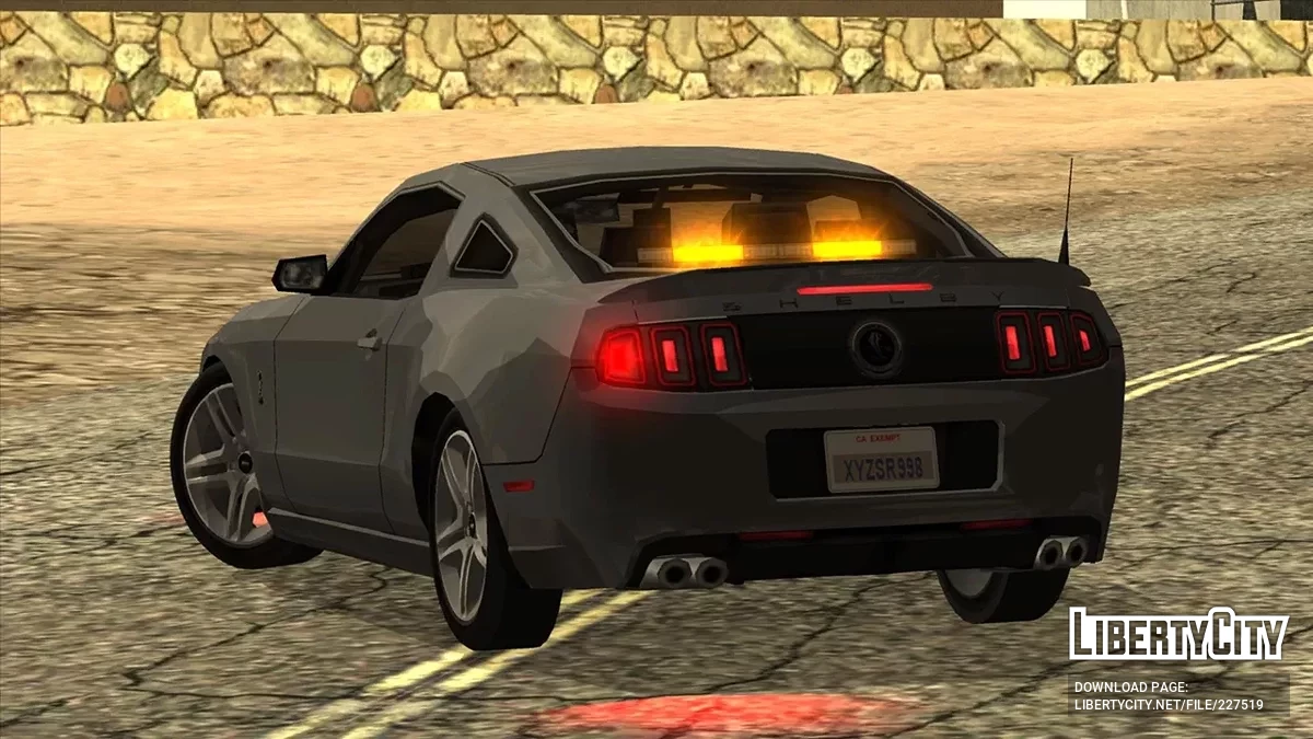2014 Ford Shelby GT500 LAPD Undercover Car / GTA San Andreas