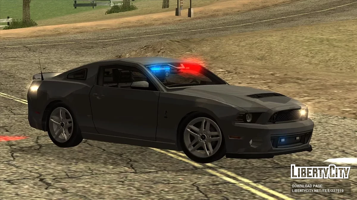 2014 Ford Shelby GT500 LAPD Undercover Car / GTA San Andreas