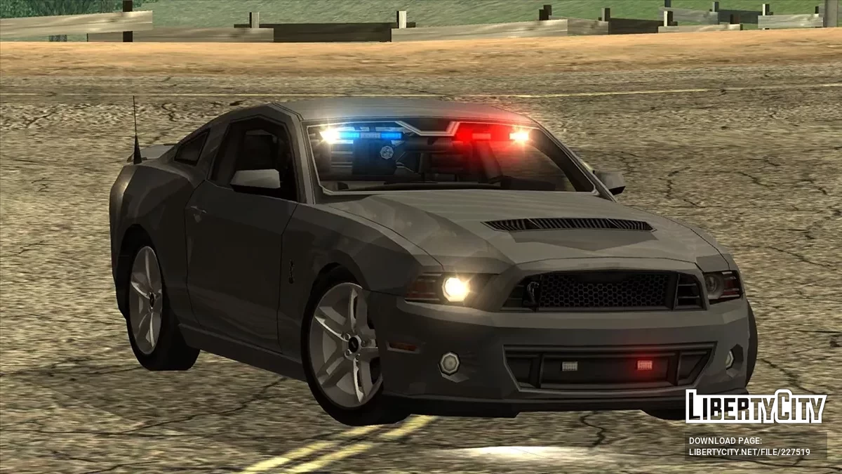 2014 Ford Shelby GT500 LAPD Undercover Car / GTA San Andreas