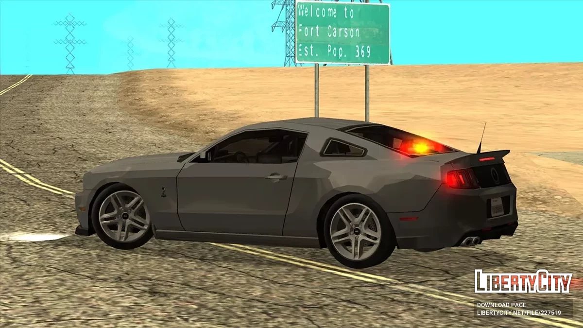 2014 Ford Shelby GT500 LAPD Undercover Car / GTA San Andreas