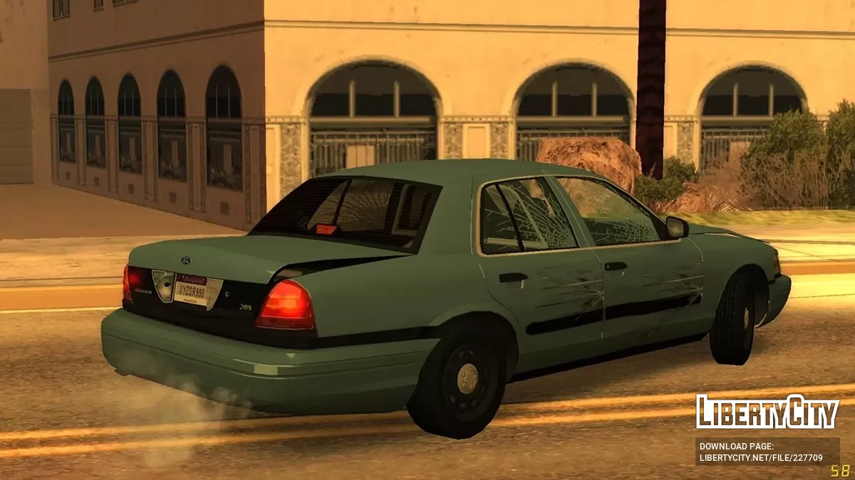 Ford Crown Victoria Police Interceptor Restored 2005's / GTA San Andreas