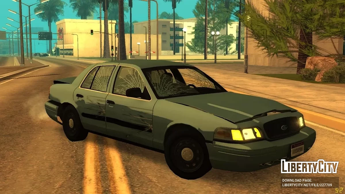 Ford Crown Victoria Police Interceptor Restored 2005's / GTA San Andreas