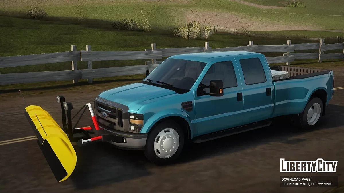 Ford F-350 Снегоуборщик / GTA San Andreas