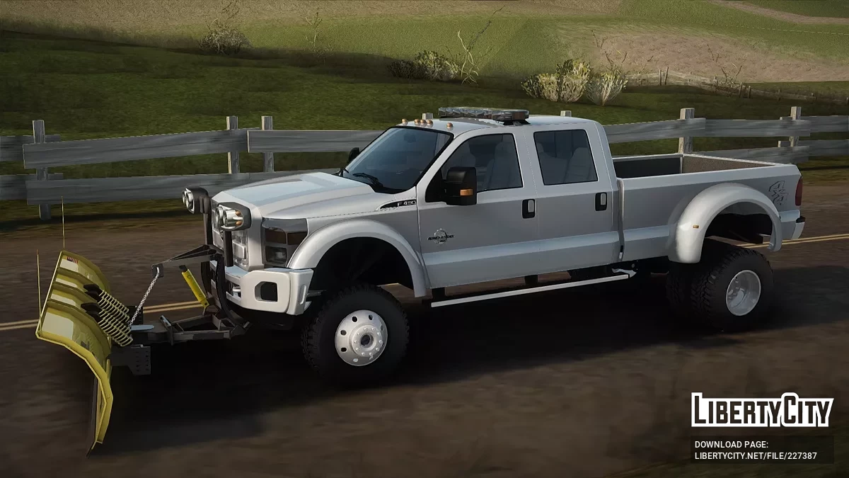Ford F-450 Снегоуборщик / GTA San Andreas