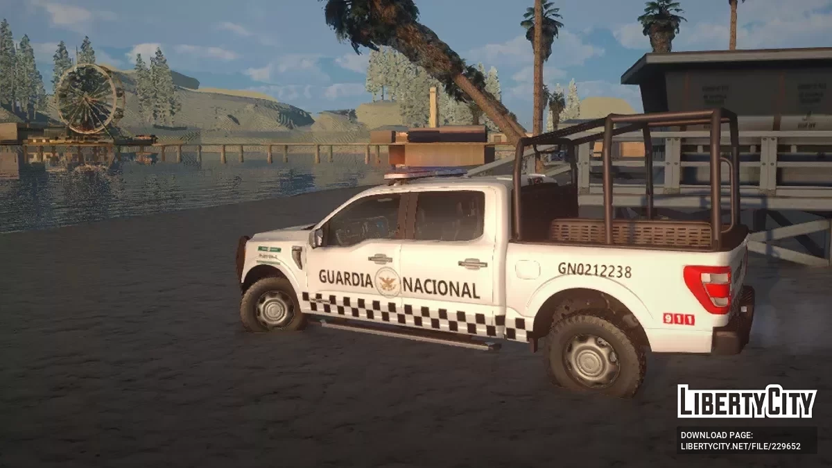 Ford F-150 2022 Guardia Nacional / GTA San Andreas
