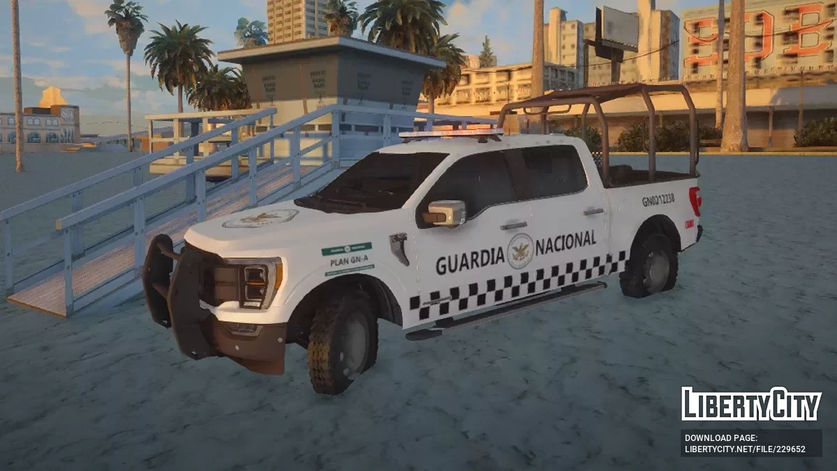 Ford F-150 2022 Guardia Nacional / GTA San Andreas