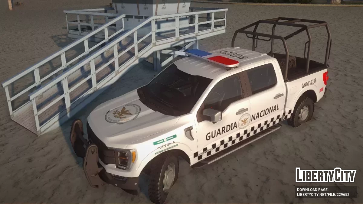 Ford F-150 2022 Guardia Nacional / GTA San Andreas