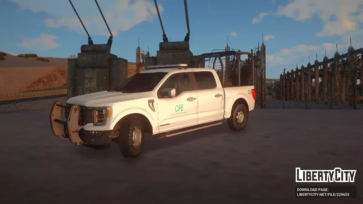 Ford F-150 2024 Seguridad Física CFE / GTA San Andreas