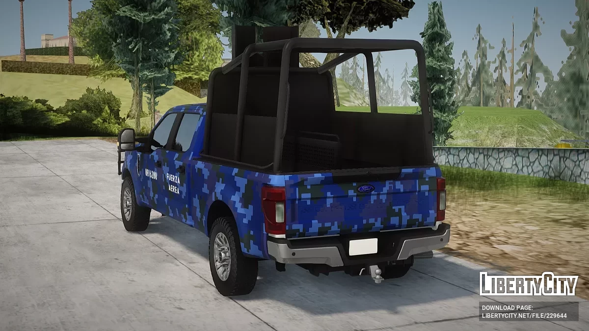 Ford F-250 Fuerza Aérea / GTA San Andreas