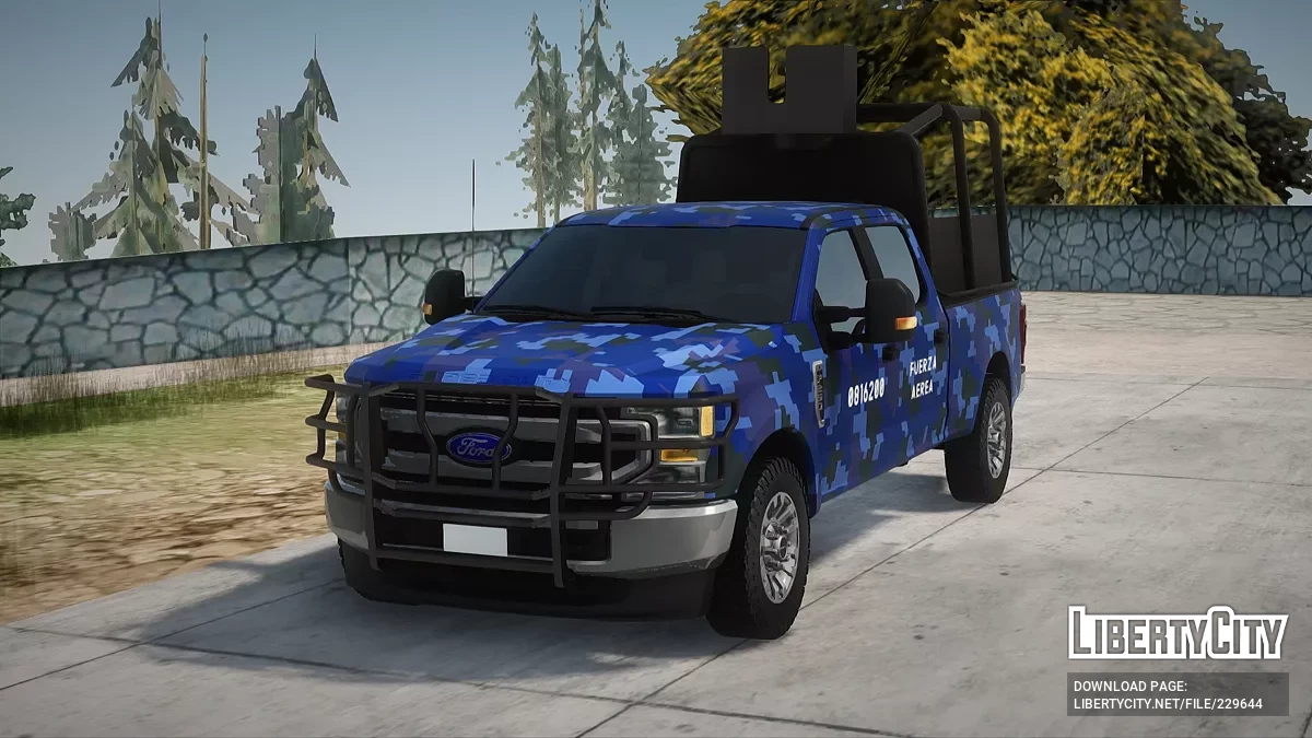 Ford F-250 Fuerza Aérea / GTA San Andreas