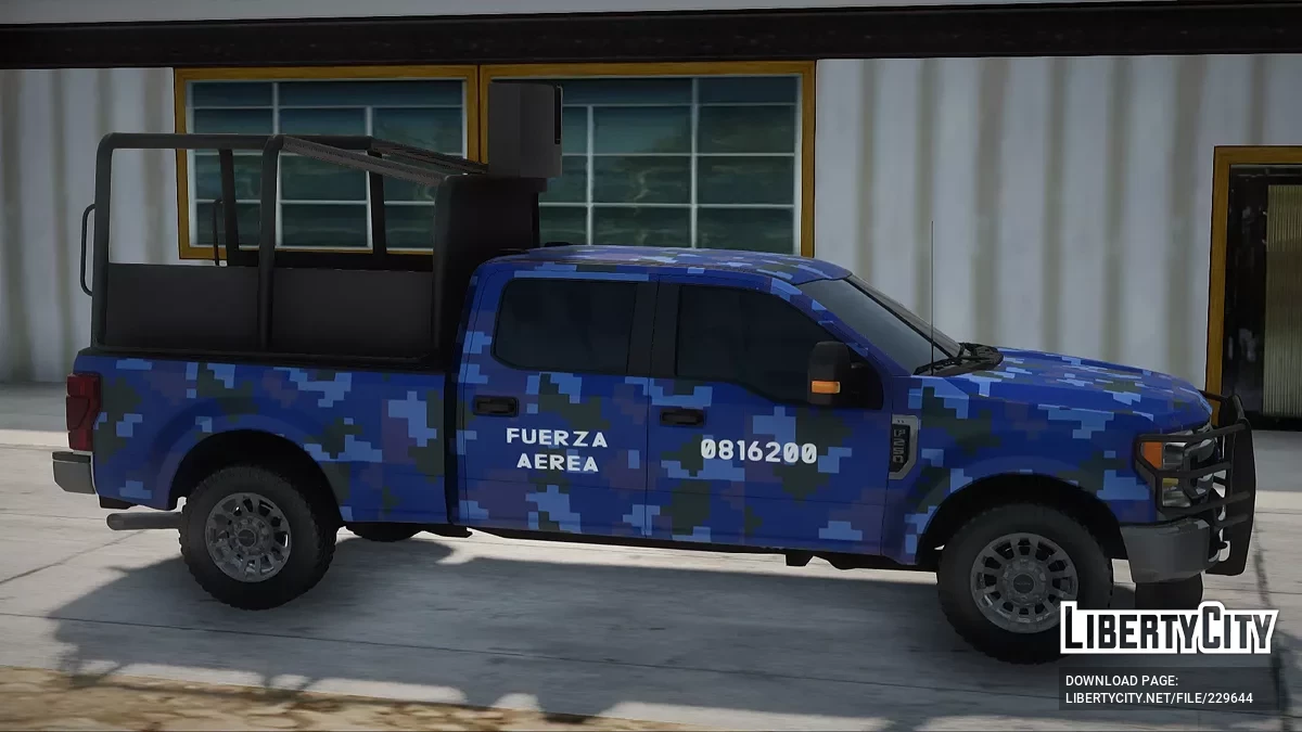 Ford F-250 Fuerza Aérea / GTA San Andreas