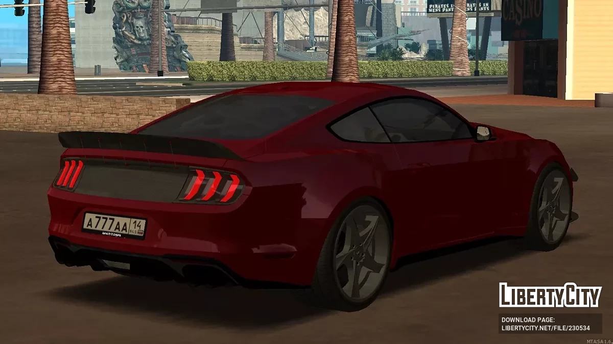 Ford Mustang GT + CCD / GTA San Andreas
