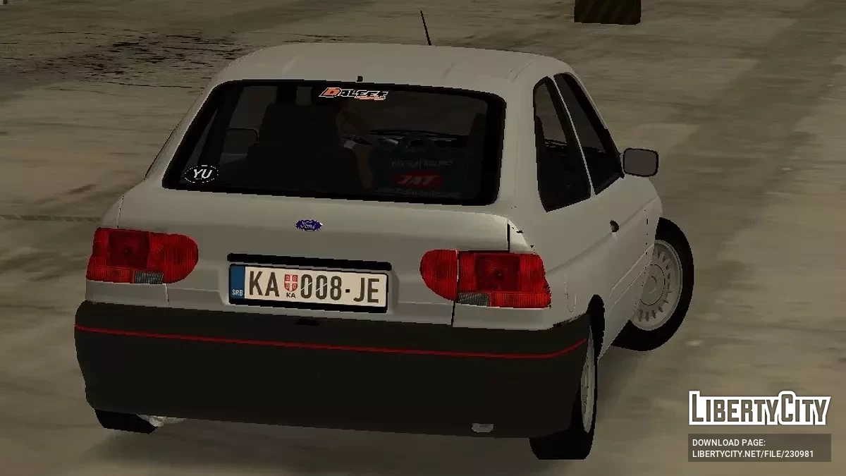 2004 Ford Escort Mk6 / GTA San Andreas