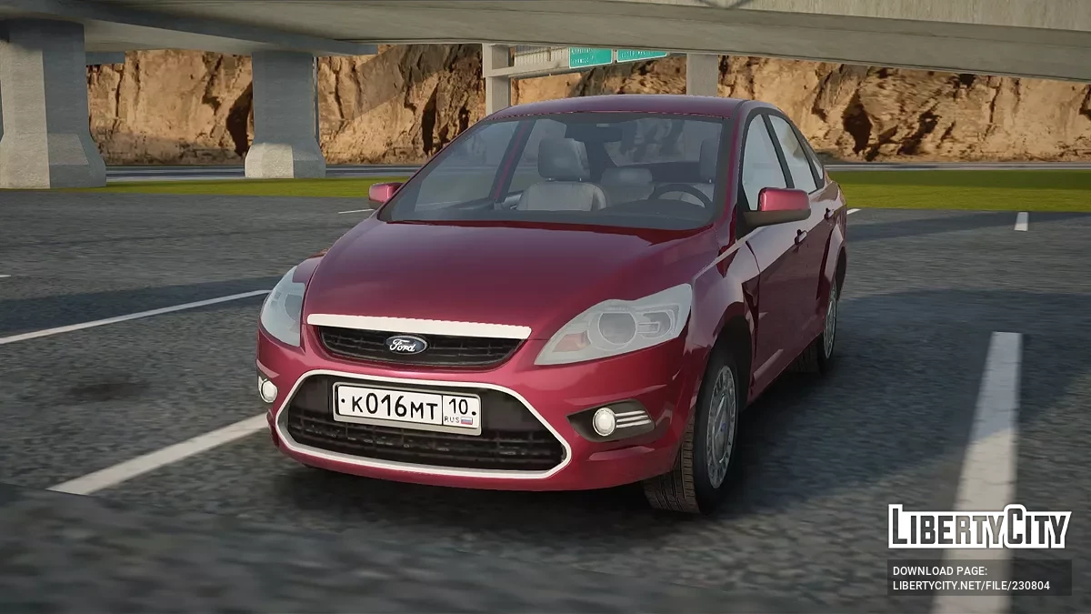 2011 Ford Focus Sedan Titanium / GTA San Andreas