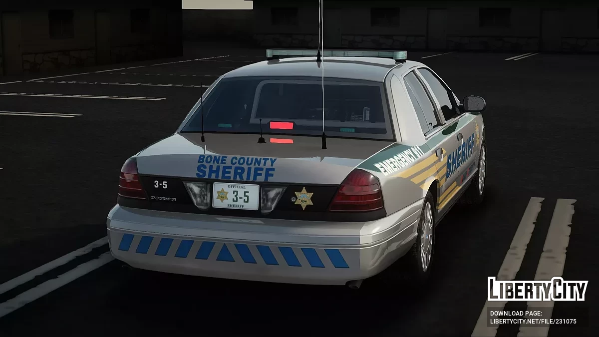 Ford Crown Victoria 2010 Bone County Sheriff / GTA San Andreas