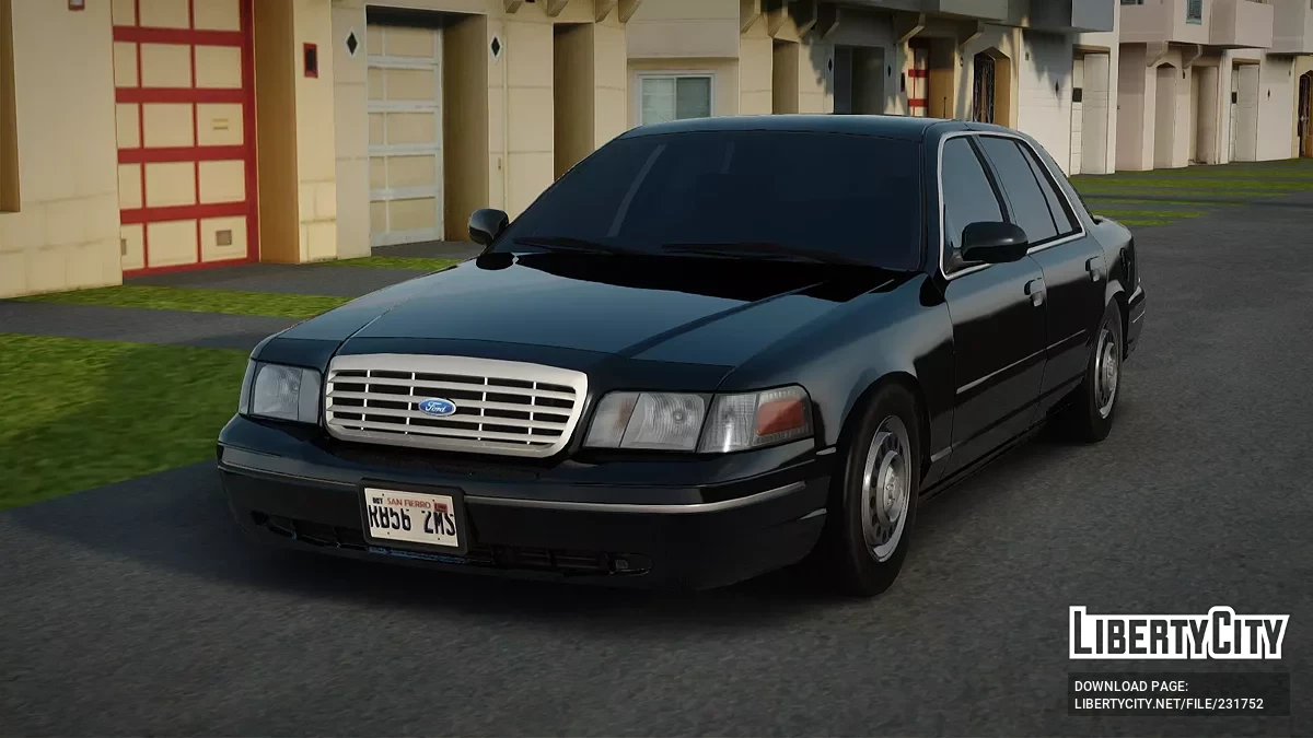 Ford Crown Victoria FBI 2003 / GTA San Andreas