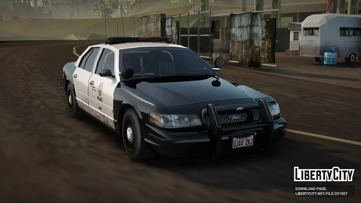 Ford Crown Victoria Police Cruiser 2003 [ELM] / GTA San Andreas