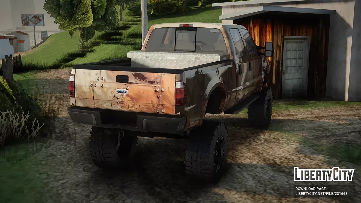 Ford F-250 Rusty Lifted 2010 / GTA San Andreas