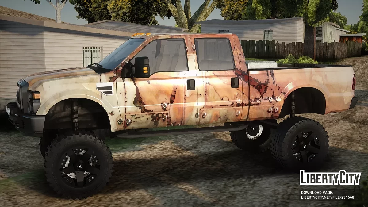 Ford F-250 Rusty Lifted 2010 / GTA San Andreas