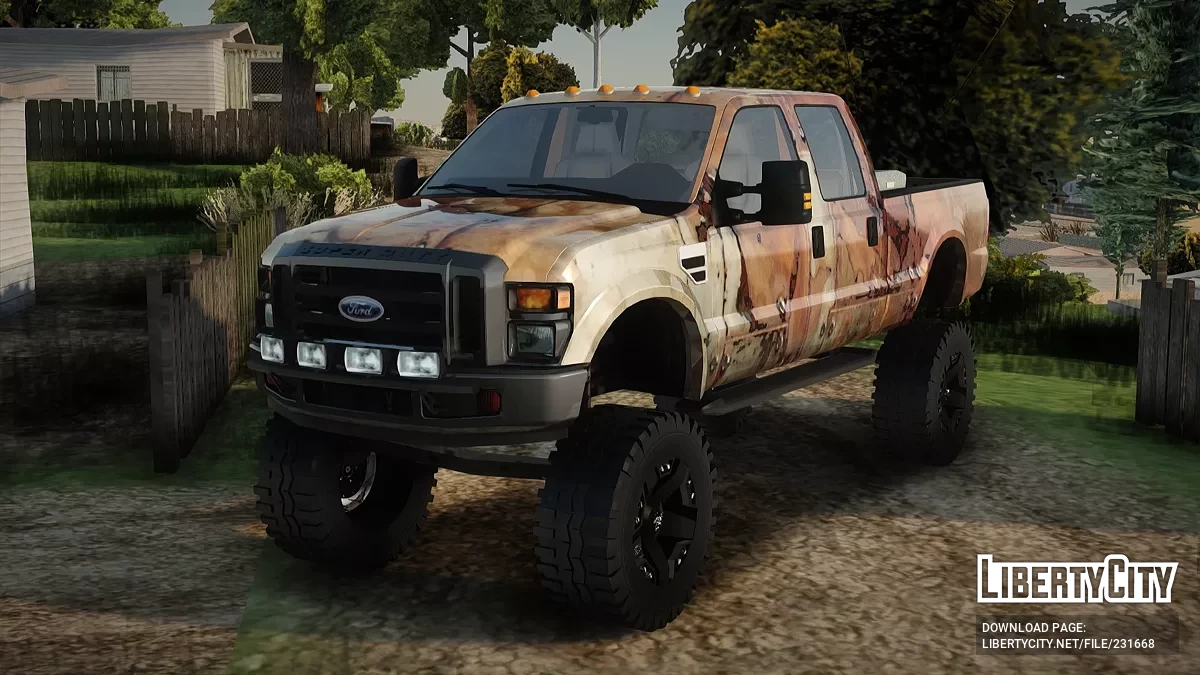 Ford F-250 Rusty Lifted 2010 / GTA San Andreas