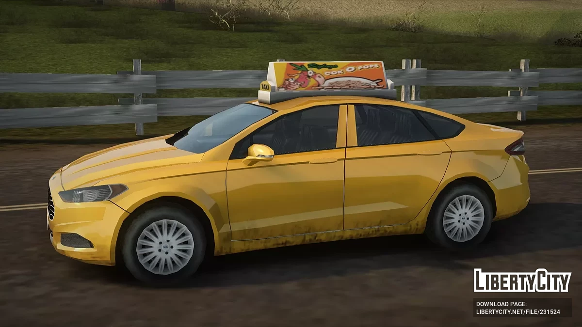 Ford Fusion Taxi / GTA San Andreas