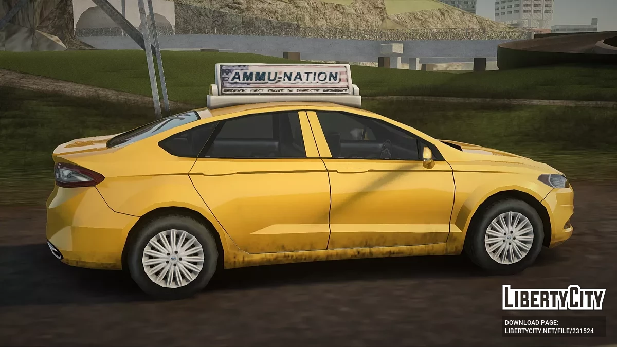 Ford Fusion Taxi / GTA San Andreas
