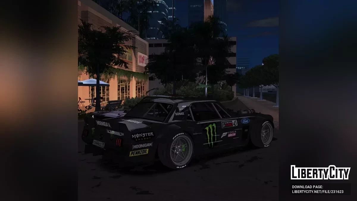 Ford Mustang HOONICORN Ken Block Gymkhana 10 / GTA San Andreas