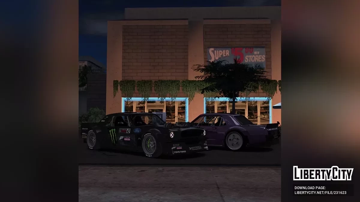 Ford Mustang HOONICORN Ken Block Gymkhana 10 / GTA San Andreas