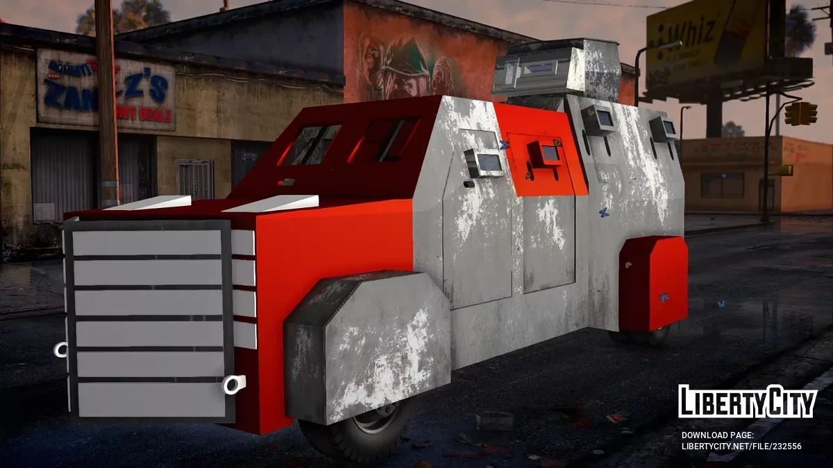 Бронированная машина мексиканского картеля / GTA San Andreas