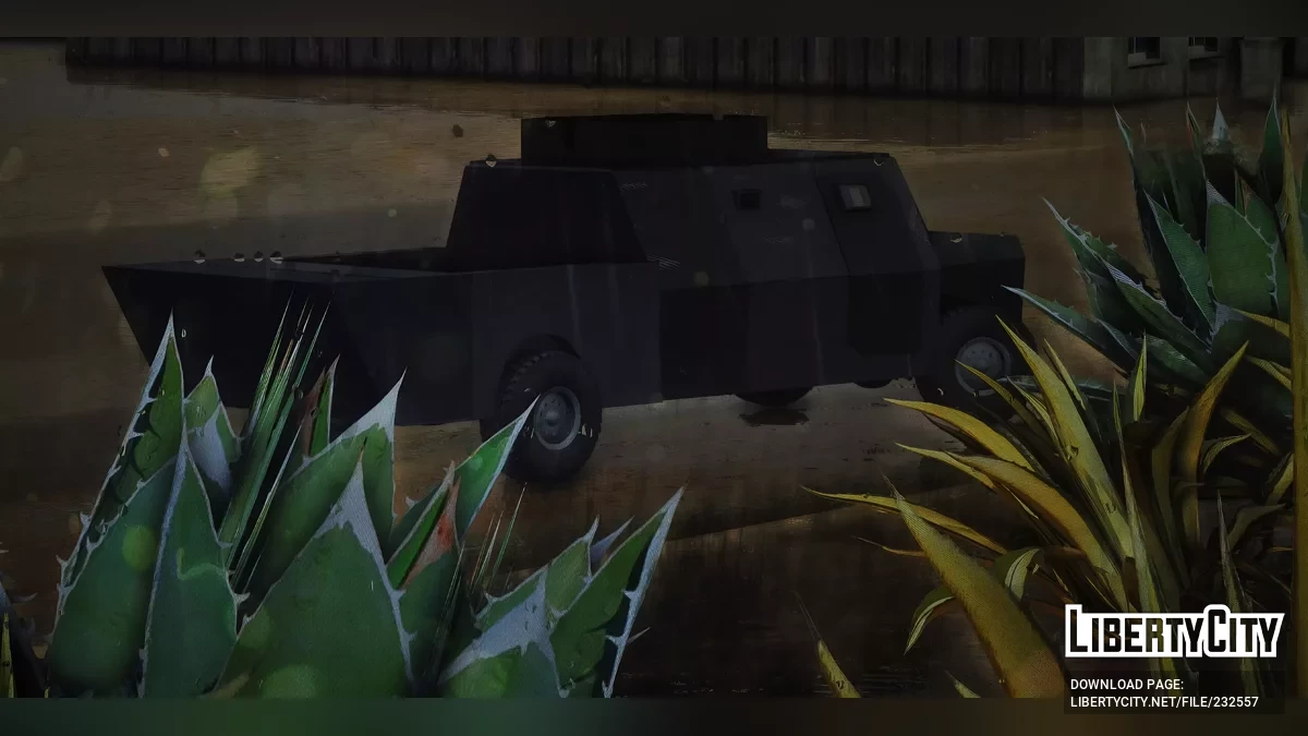 Бронированная машина мексиканского картеля v2 / GTA San Andreas