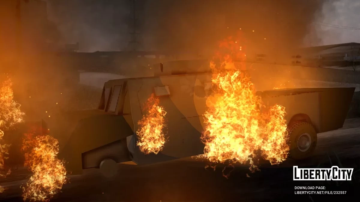 Бронированная машина мексиканского картеля v2 / GTA San Andreas