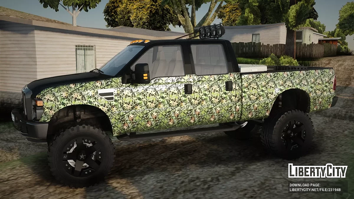 Ford F-250 Realtree Camo Lifted 2010 / GTA San Andreas