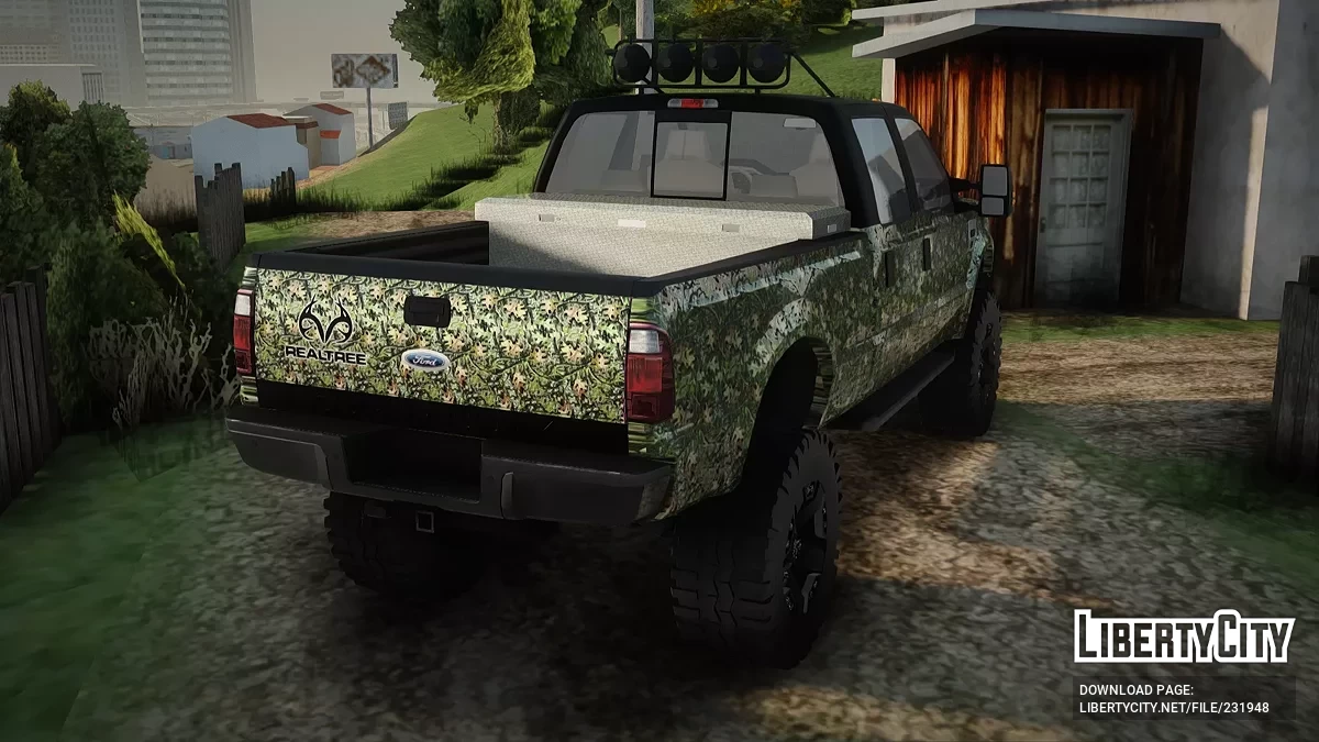 Ford F-250 Realtree Camo Lifted 2010 / GTA San Andreas