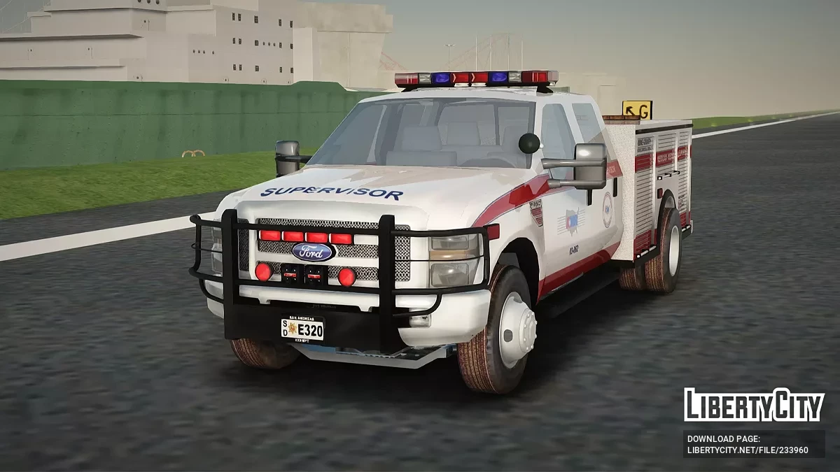 Ford F-350 AMR Supervisor / GTA San Andreas