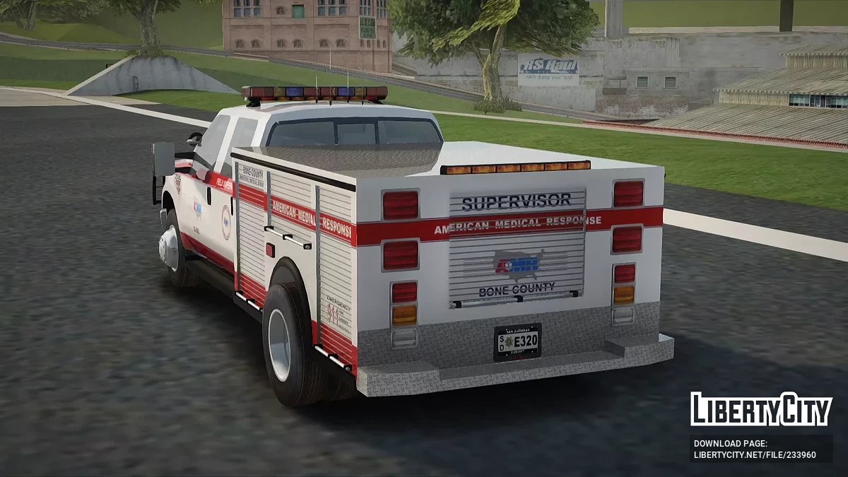 Ford F-350 AMR Supervisor / GTA San Andreas