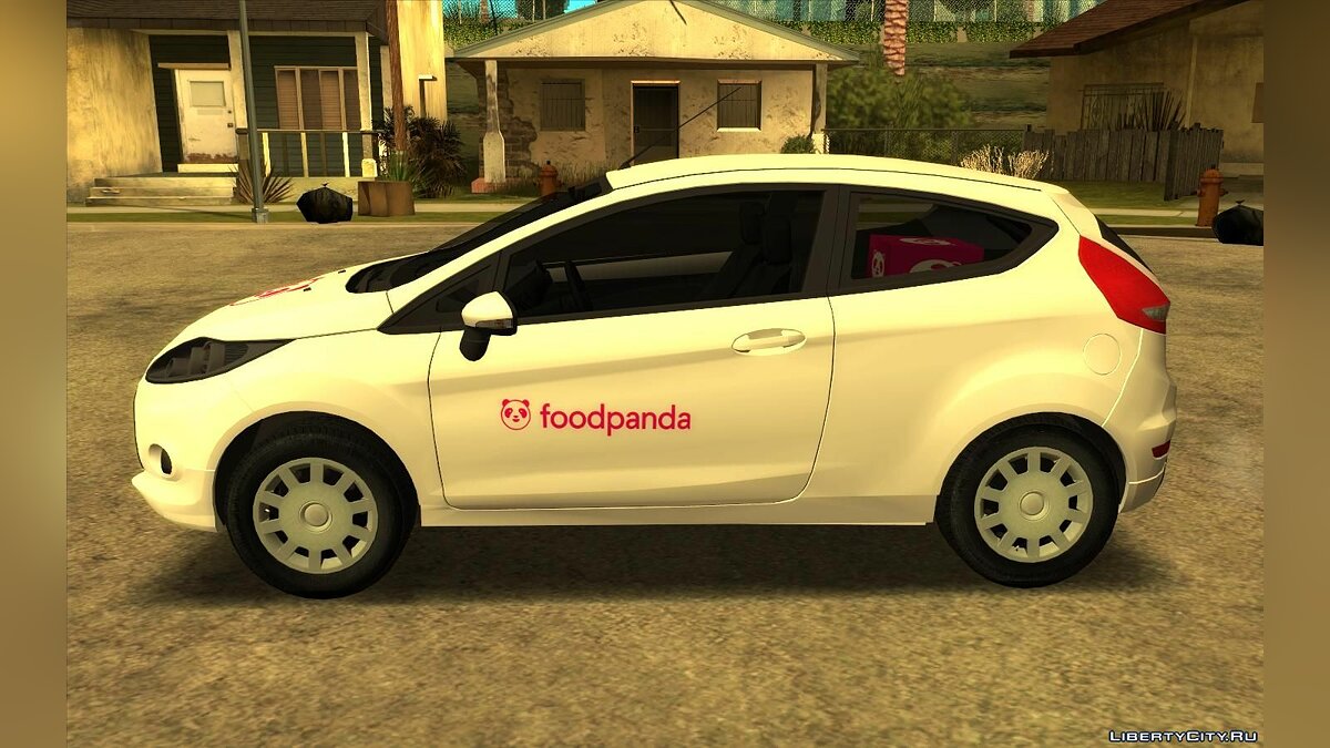 Ford Fiesta 2012 Foodpanda для GTA San Andreas - Картинка #3