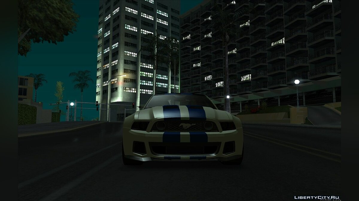 2013 Ford Mustang - Need For Speed ​​Movie Edition для GTA San Andreas - Картинка #4