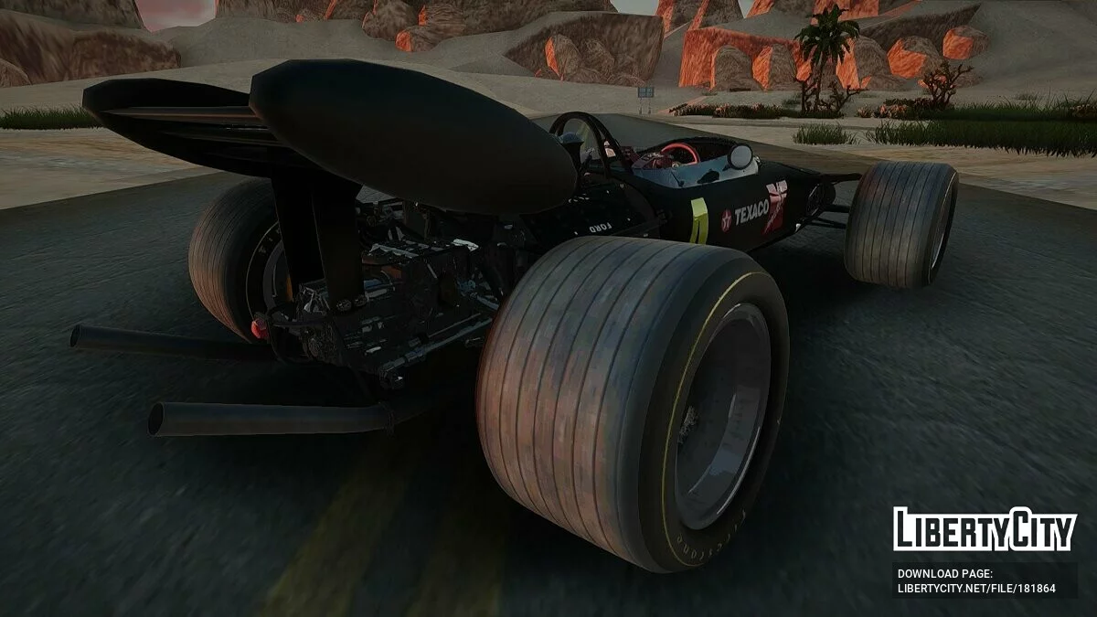 Thundercars Texaco Fictional Indy Car / GTA San Andreas