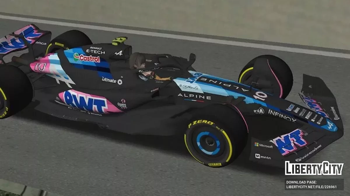 2024 Alpine A524 / GTA San Andreas