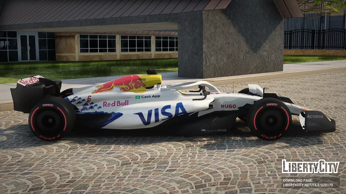 VCARB F1 Team Isack Hadjar №6 / GTA San Andreas