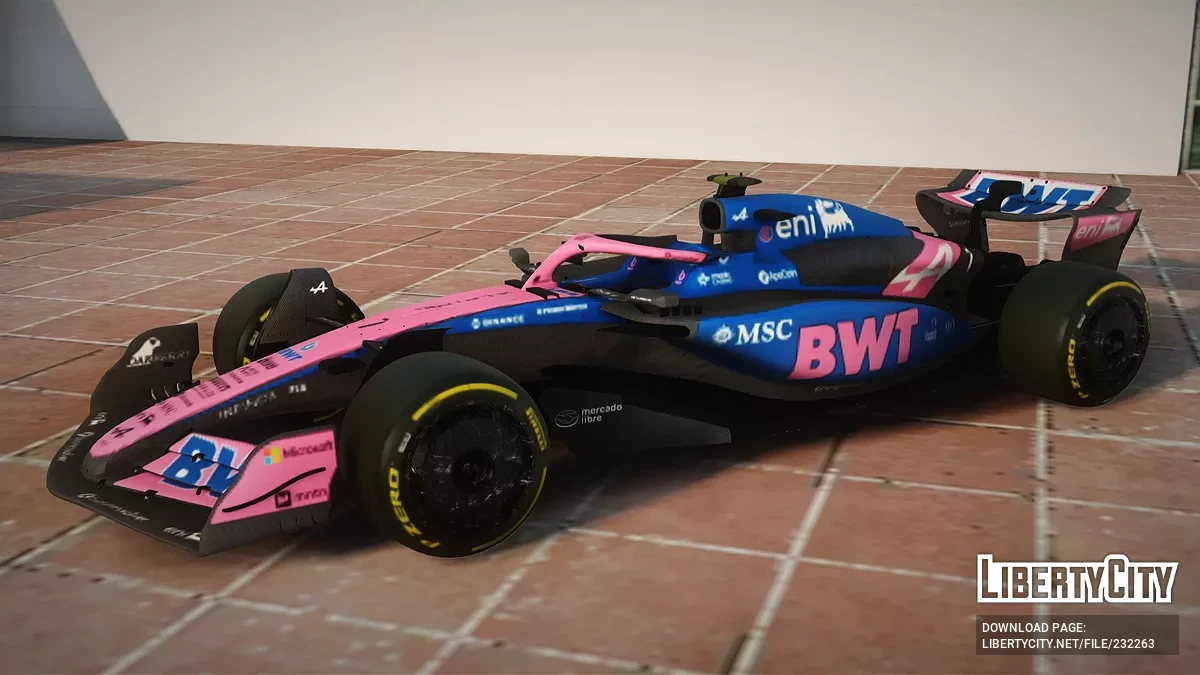 Alpine F1 Feam A525 / GTA San Andreas