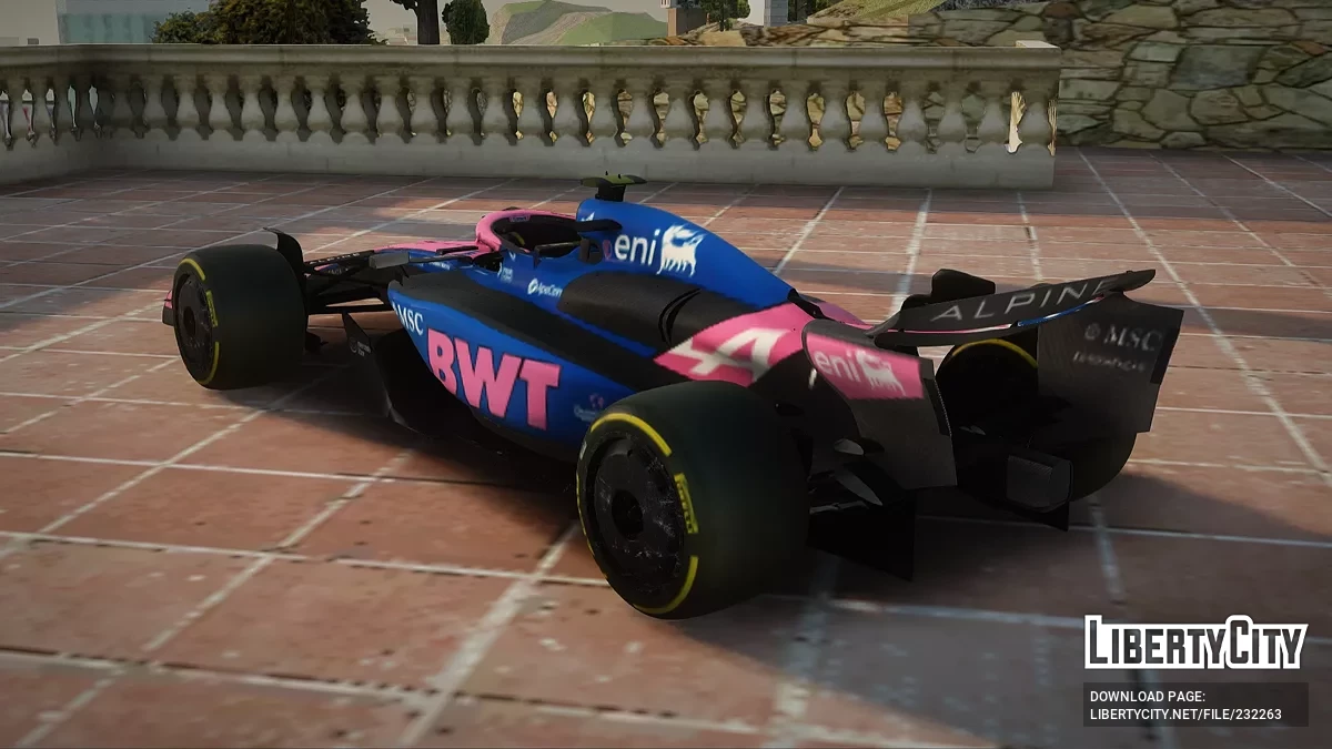 Alpine F1 Feam A525 / GTA San Andreas