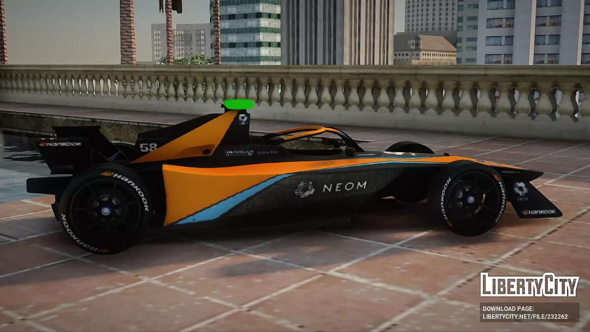 Carro Gen3 Neom McLaren Formula E Team 2023 / GTA San Andreas