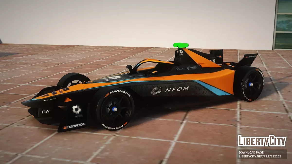 Carro Gen3 Neom McLaren Formula E Team 2023 / GTA San Andreas