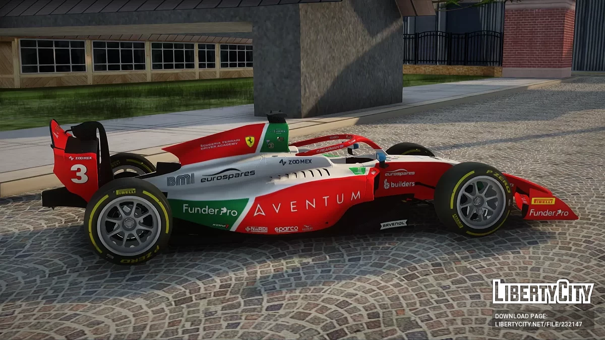 Dallara F2 2024 Prema / GTA San Andreas
