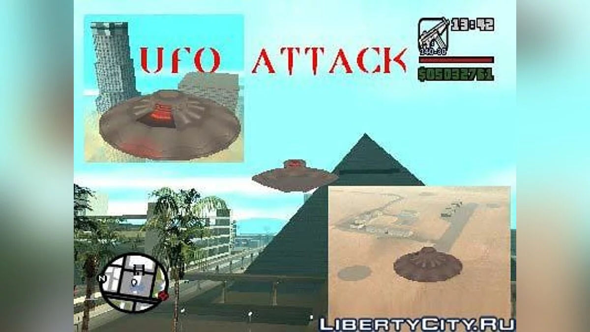 UFO Atack / GTA San Andreas
