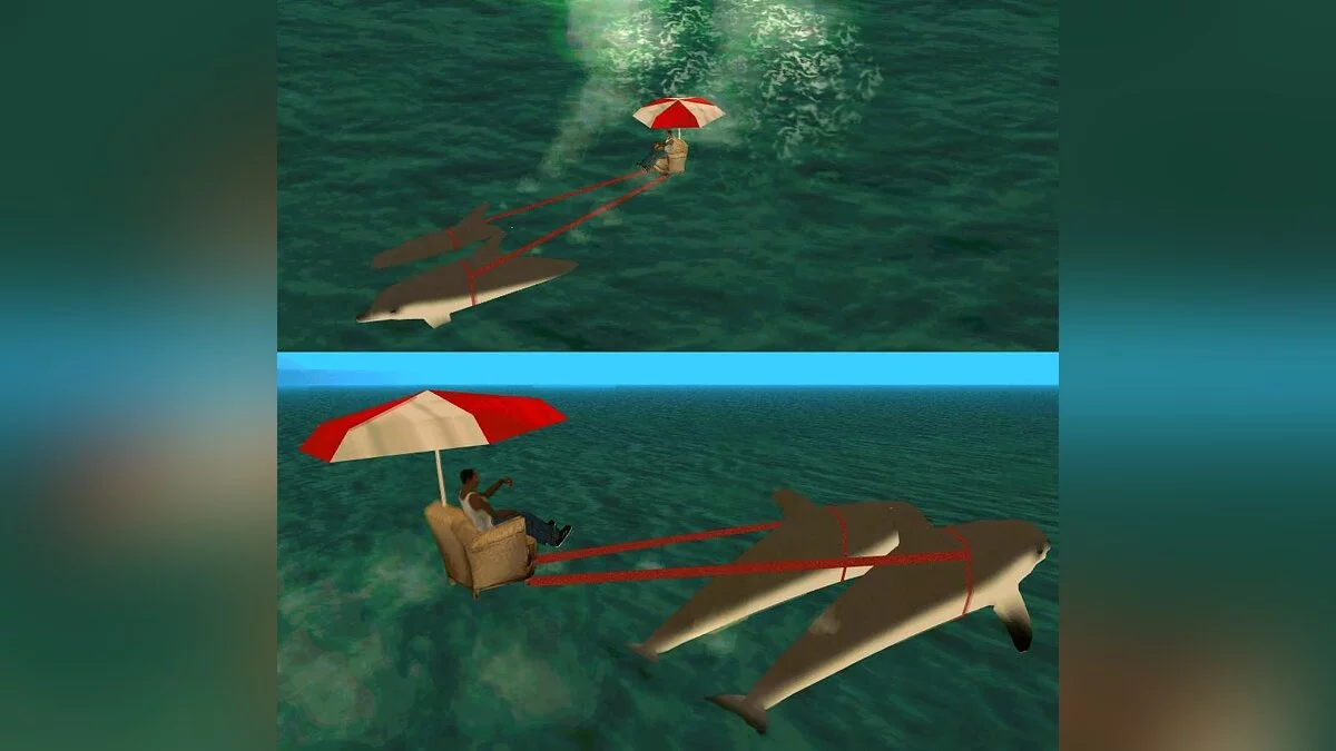 Дельфины / GTA San Andreas