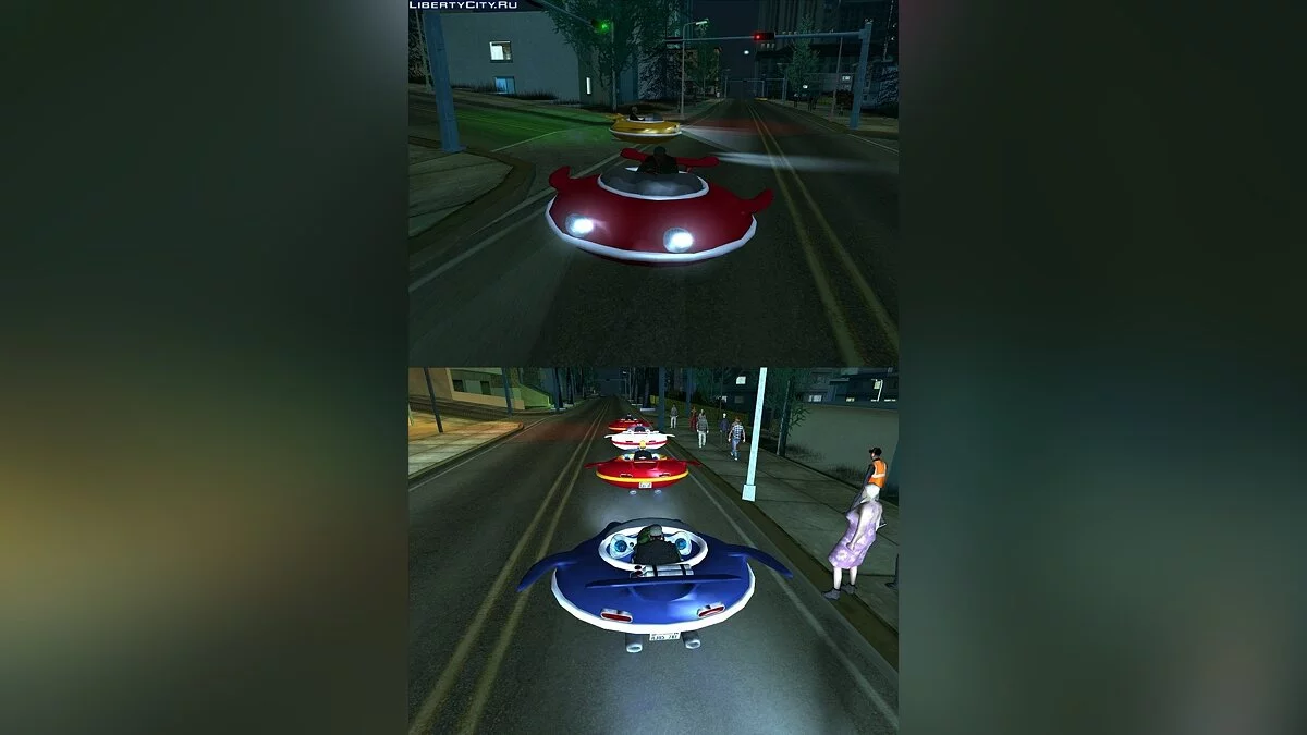 Летающее блюдце Peepser / GTA San Andreas