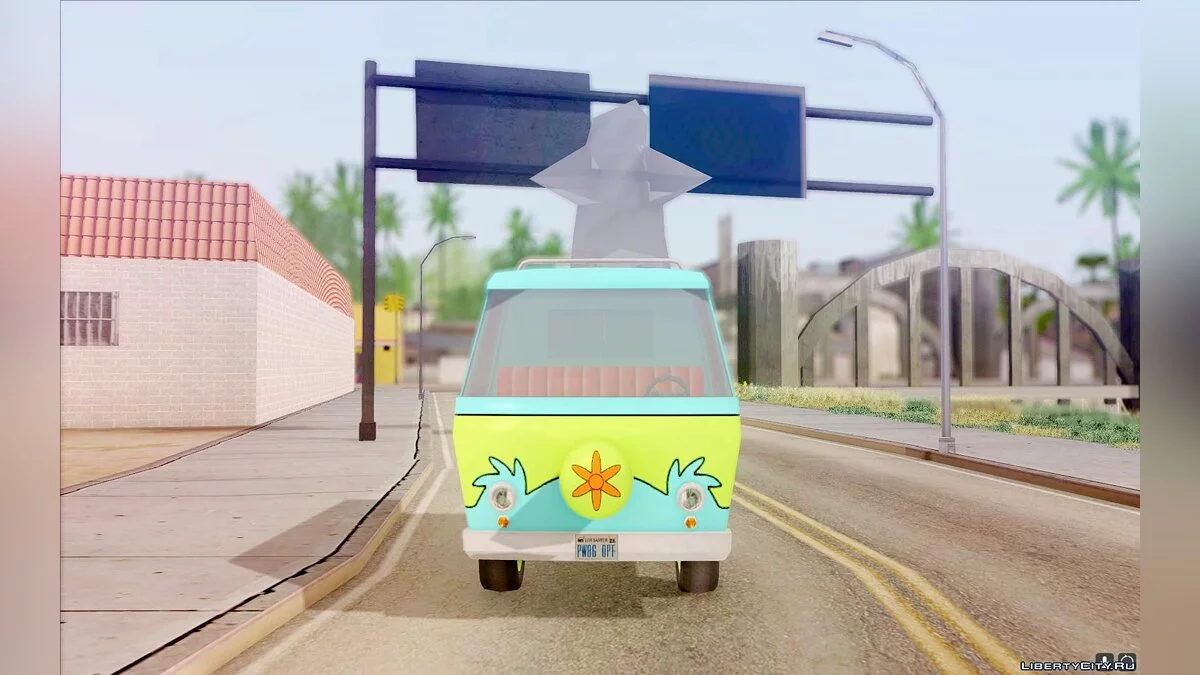Машина Скуби Ду / GTA San Andreas