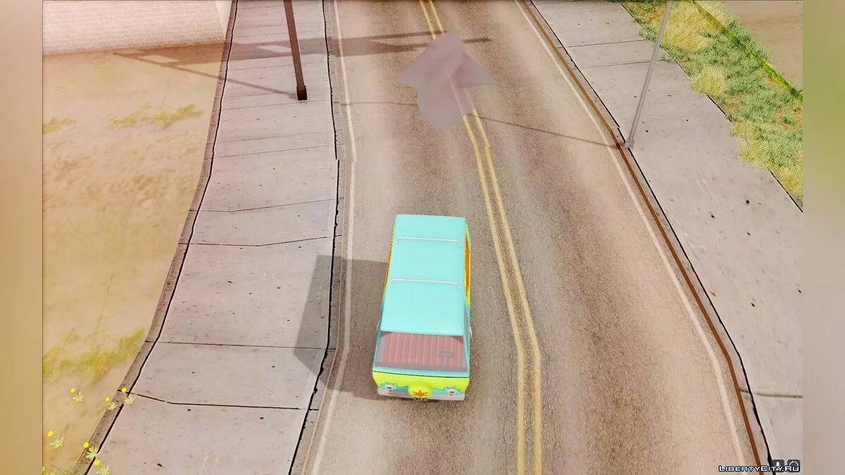 Машина Скуби Ду / GTA San Andreas